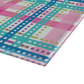 Planche À Découper Tartan, motif de plaid (Coin)