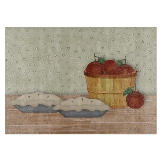 Planche À Découper Tarte à la pomme (Devant)