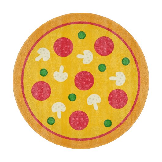 Planche À Découper Tarte Pizza (Devant)