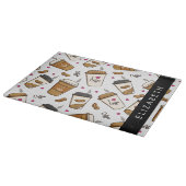 Planche À Découper Tasses À Café, Haricots À Café, Amateur De Café, V (Coin)