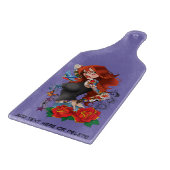 Planche À Découper Tatouages de femme rousse (Coin)