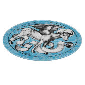 Planche À Découper Taureau ailé de Saint-Luc du XVe siècle (Coin)