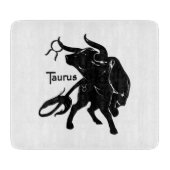 Planche À Découper Taurus puissant le Zodiaque Bull (Devant)