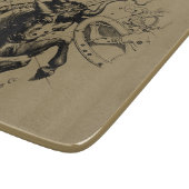 Planche À Découper Taurus Zodiac Constellation Hevelius 1690 sur Taup (Coin)