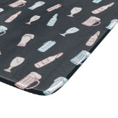 Planche À Découper Taverne Rustique Dessinée à la Main Fantaisiste po (Coin)