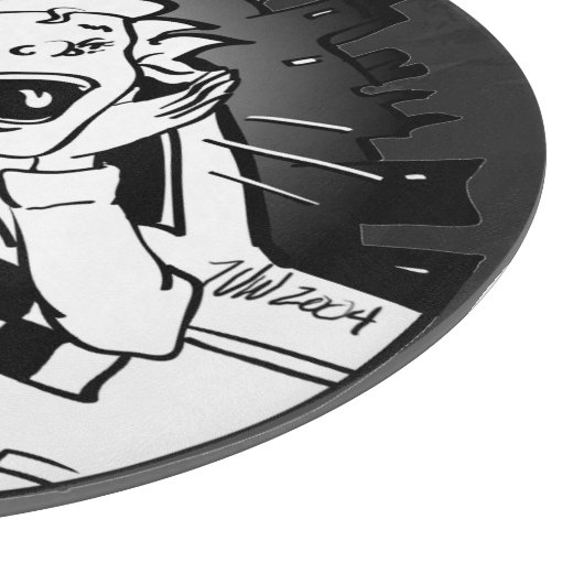 Planche À Découper Taxi fille (Coin)