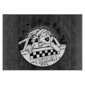 Planche À Découper Taxi fille (Devant)