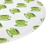 Planche À Découper Tea Cup blanc (Coin)