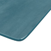 Planche À Découper Teal Blue Solid (Coin)