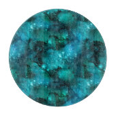 Planche À Découper Teal Galaxy Series Design 6 (Devant)