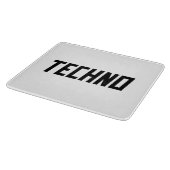Planche À Découper TECHNO Music (Coin)