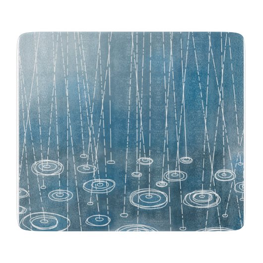 Planche À Découper Tempête de pluie (Devant)