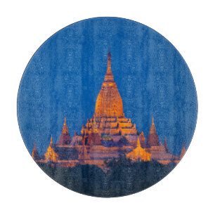 Planche À Découper Temple d'Ananda au crépuscule