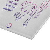 Planche À Découper Tennis Ball Dog Cutting Board (Coin)