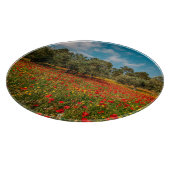 Planche À Découper terrain fleuri et arboré (Coin)