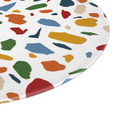 Planche À Découper Terrazzo Motif coloré (Coin)
