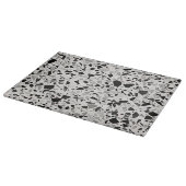 Planche À Découper Terrazzo Noir Et Gris (Coin)