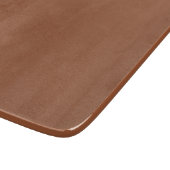 Planche À Découper Terre cuite Orange Brûlé Couleur Uni (Coin)