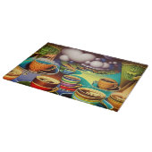 Planche À Découper Terre lunaire des tasses de café (Coin)