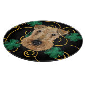 PLANCHE À DÉCOUPER TERRIER AIREDALE     (Coin)