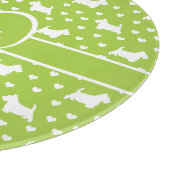 Planche À Découper Terriers écossais blancs (Chiens écossais) Lime ve (Coin)