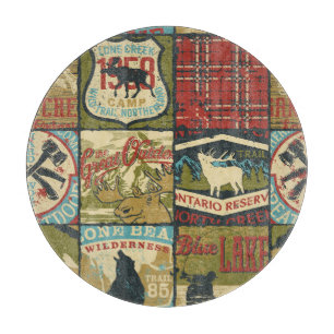 Planche À Découper Territoires du Nord-Ouest Aventure : Patchwork sym