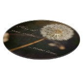 Planche À Découper Tête de graines de Dandelion en tons Brown (Coin)