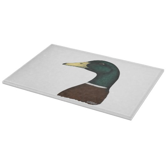 Planche À Découper Tête Mallard Drake (Coin)