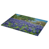 Planche À Découper Texas Bluebonnets Fleurs Bleues Art Verre (Coin)