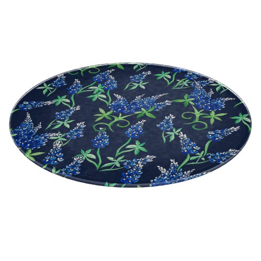 Planche À Découper Texas Bluebonnets Texan  (Coin)