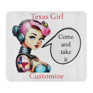 Planche À Découper Texas Girl Thunder_Cove