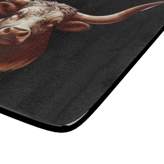 Planche À Découper Texas Longhorn (Coin)