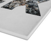 Planche À Découper Texte en granit dur (Coin)