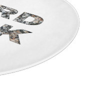 Planche À Découper Texte en granit dur (Coin)