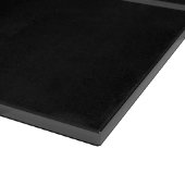 Planche À Découper Texte personnalisable | Gras moderne noir et gris  (Coin)