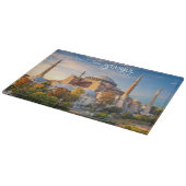 Planche À Découper Texte personnalisé Istanbul (Coin)