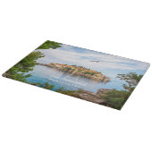 Planche À Découper Texte personnalisé Monténégro (Coin)