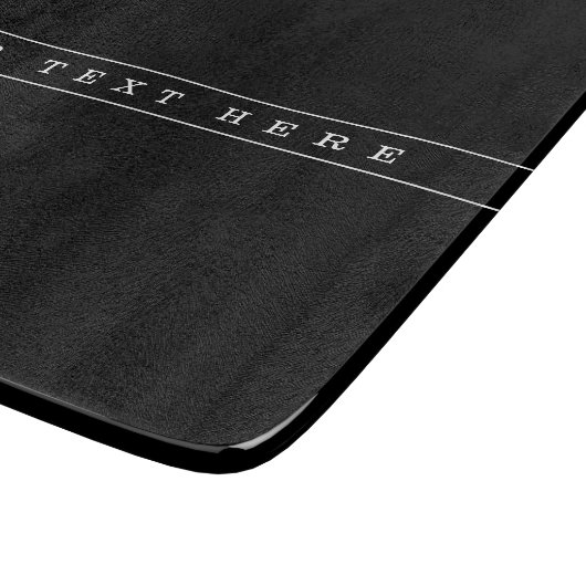 Planche À Découper Texte Simple Et Bandes Minces (Coin)