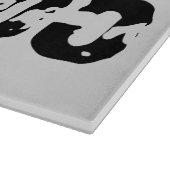 Planche À Découper Texte usé et rayé Workout 247365 noir (Coin)