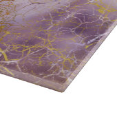 Planche À Découper Texture abstraite de cristal de marbre et de (Coin)