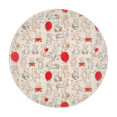 Planche À Découper Texture avec le nounours (Devant)