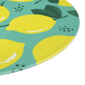 Planche À Découper Texture créative de peinture rose-bleu, abstraite. (Coin)