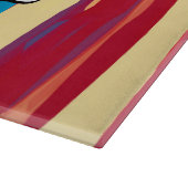 Planche À Découper Texture d'aquarelles (Coin)