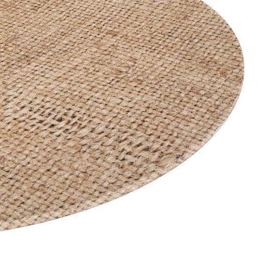 Planche À Découper texture de burlap Brown, tissu rustique. (Coin)
