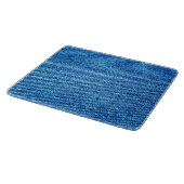 Planche À Découper Texture de Denim bleu (Coin)