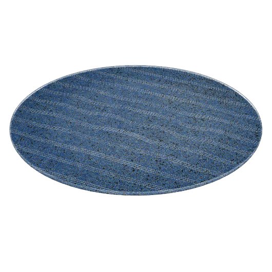Planche À Découper Texture de liège bleu avec des lignes blanches (Coin)