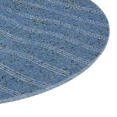 Planche À Découper Texture de liège bleu avec des lignes blanches (Coin)