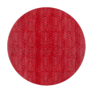 Planche À Découper Texture dynamique de tissu rouge