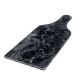 Planche À Découper Texture en marbre noir (Coin)