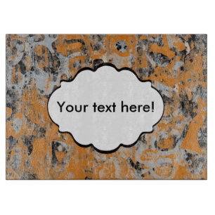 Planche À Découper Texture grise Brown